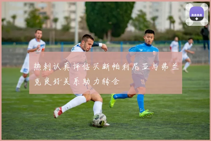 热刺认真评估买断帕利尼亚与弗兰克良好关系助力转会